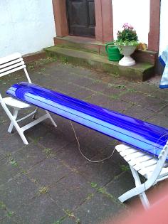 Giesemann Aquarium Beleuchtung in Blau 1 80cm 3 mal 150 HQI