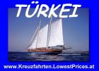 Segel-Törn TÜRKISCHE ÄGÄIS 7 Nächte ab Euro 469 inkl. Flüge Vollpension