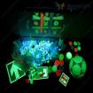 Glow in the dark luminous fluorescent invisible UV light paints. Dealers want