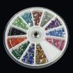600 runde Strass stein Rad