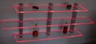 Wandboard aus Aluminium und Acryl beleuchtet mit LED Technik