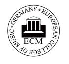 Musikunterricht am European College of Music