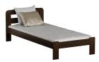 Kieferbett Massivholz Einzel Nuss Bettrahmen 90x200cm KBD01/ NU