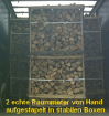 Kaminholz Buche kaminfertig Deutschlandweite Anlieferung