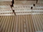 Terrassendielen sibirische Lärche - Holzterrasse als Komplettsatz - 4 x 4 Meter