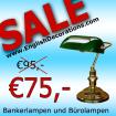 Bankelampe und Bürolampen im klassisch englischen Stil